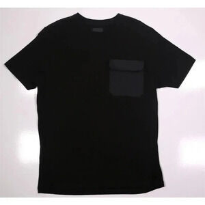 RTA Brand Black Pocket Tee T-Shirt Men's Small